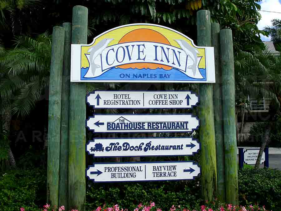 Old Cove Signage